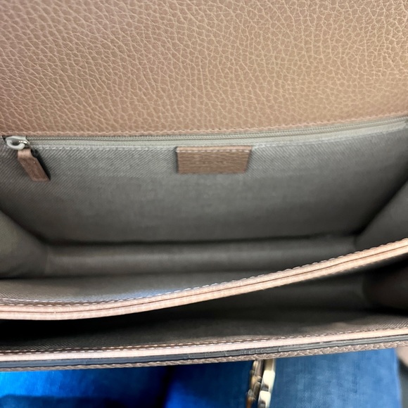 Authentic Gucci Calfskin Dollar Interlocking G Shoulder Bag, purchased in Italy - Picture 15 of 16